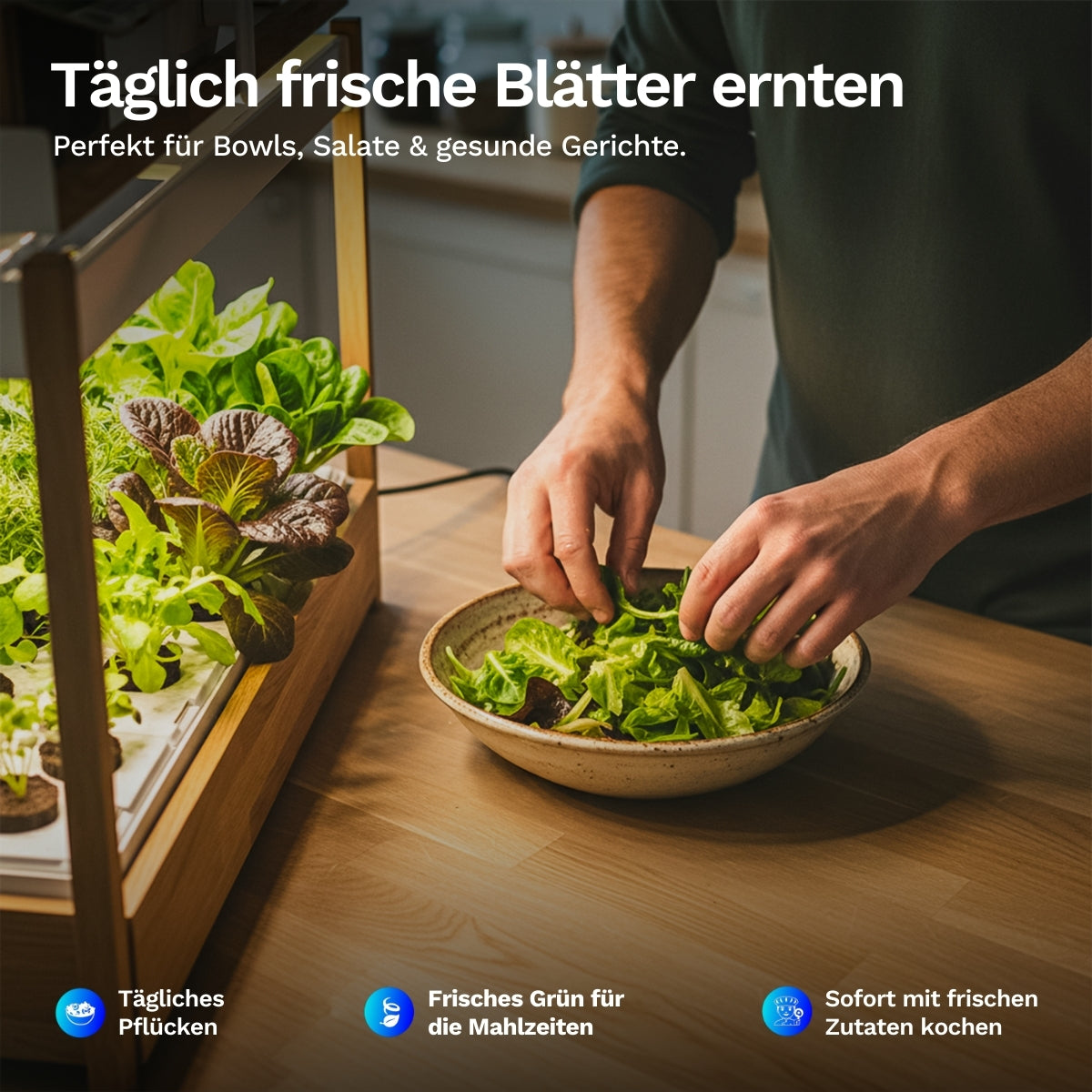 Click & grow 25 - Indoor Kräutergarten (Farbe: weiß)