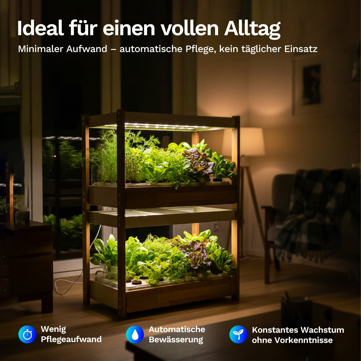Click & grow 25 - Indoor Kräutergarten (Farbe: weiß)