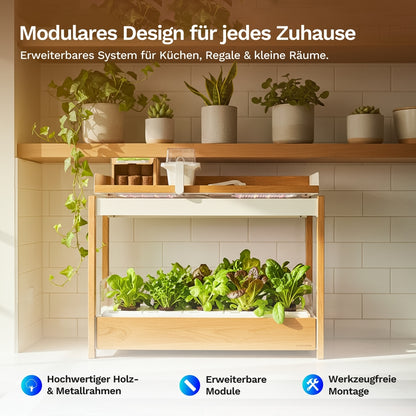 Click & grow 25 - Indoor Kräutergarten (Farbe: weiß)