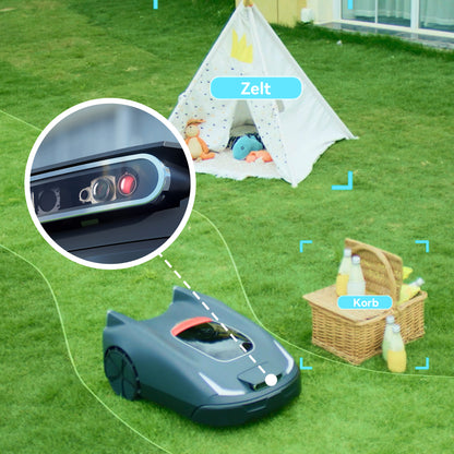 Joybee K2 erkennt Hindernisse in Echtzeit – sicher und clever durch jeden Garten