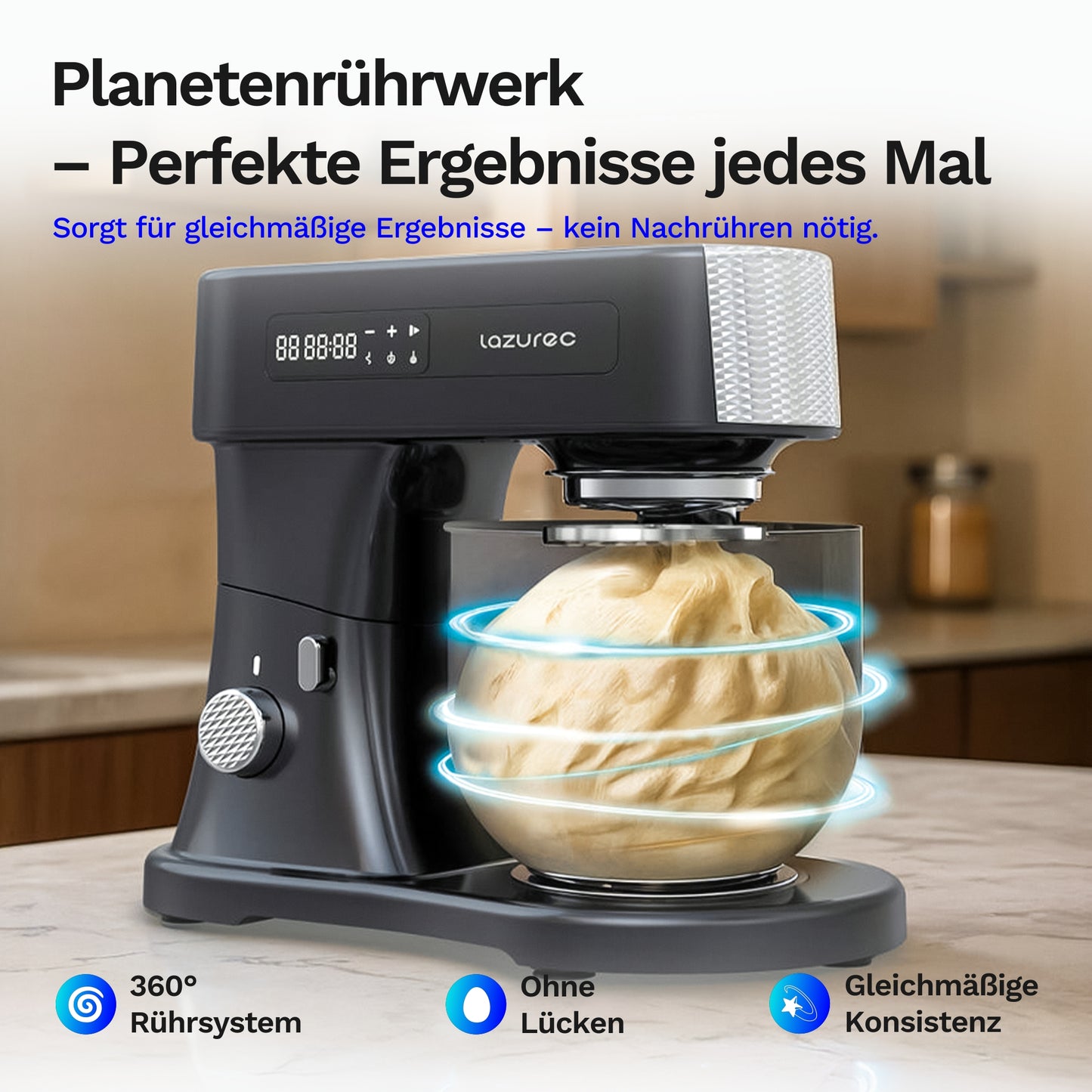 Lazurec Bakara Mix One – Clevere Küchenmaschine für mehr Genuss & weniger Aufwand