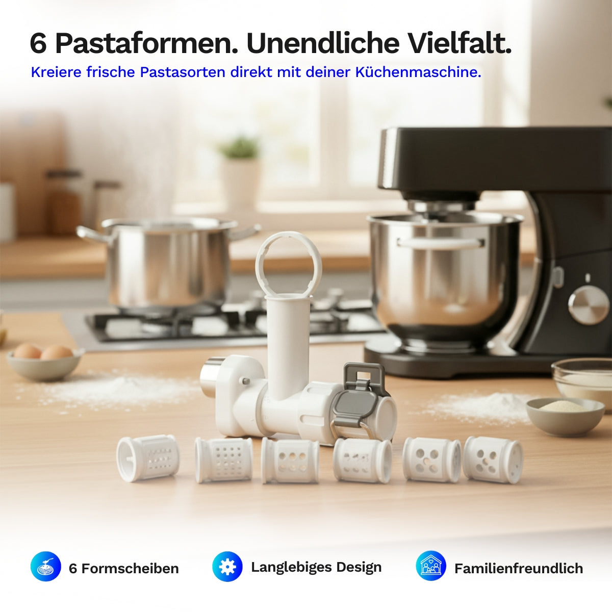 Nudelpresse für Lazurec Bakara Mix ONE