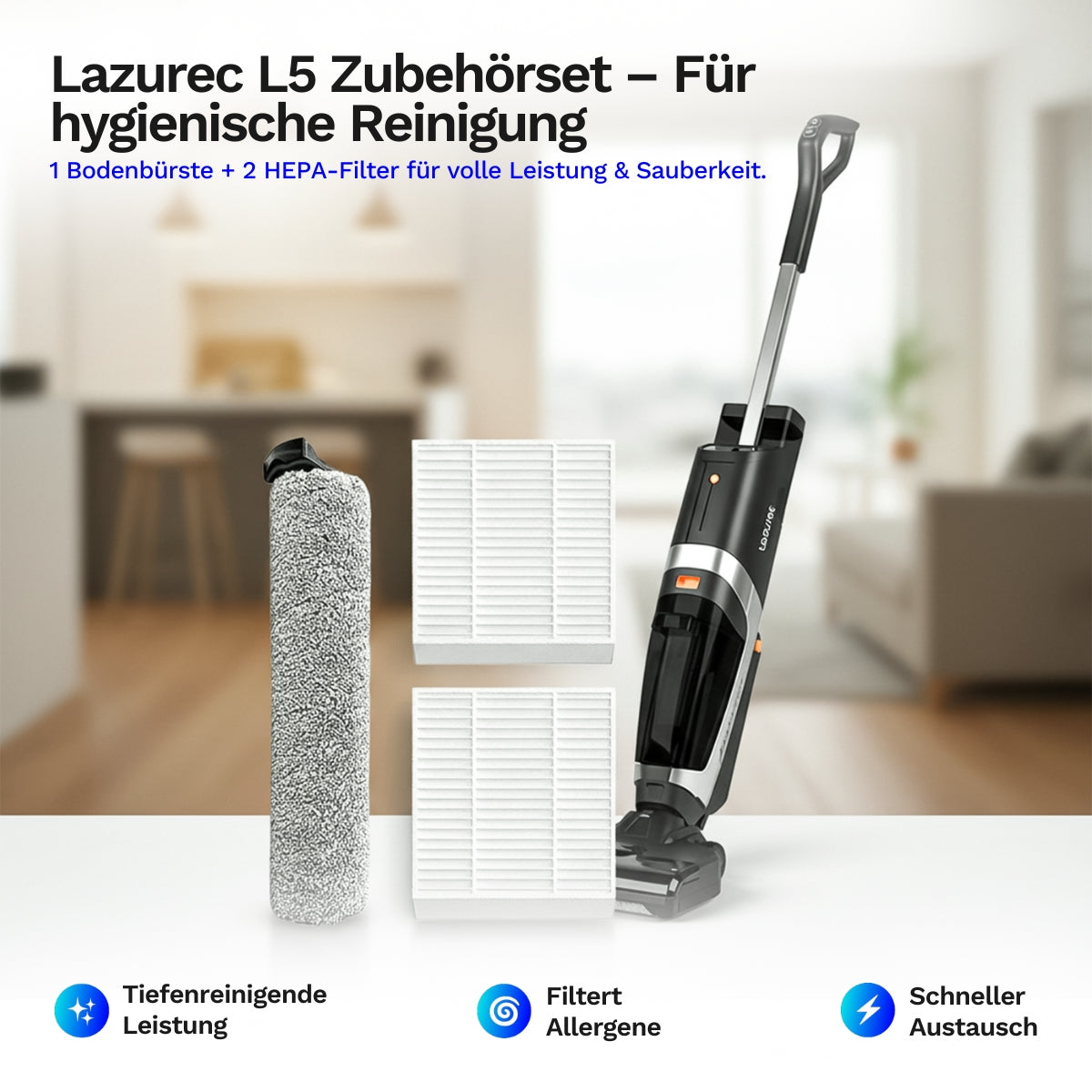 Zubehörset für Lazurec L5