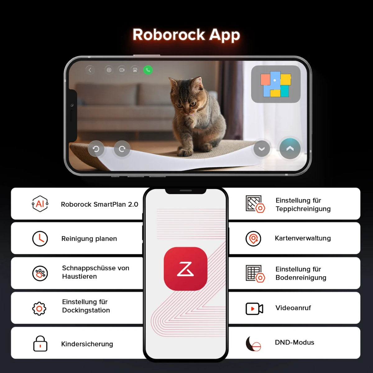 Roborock Saros 10R - Saug und Wischroboter