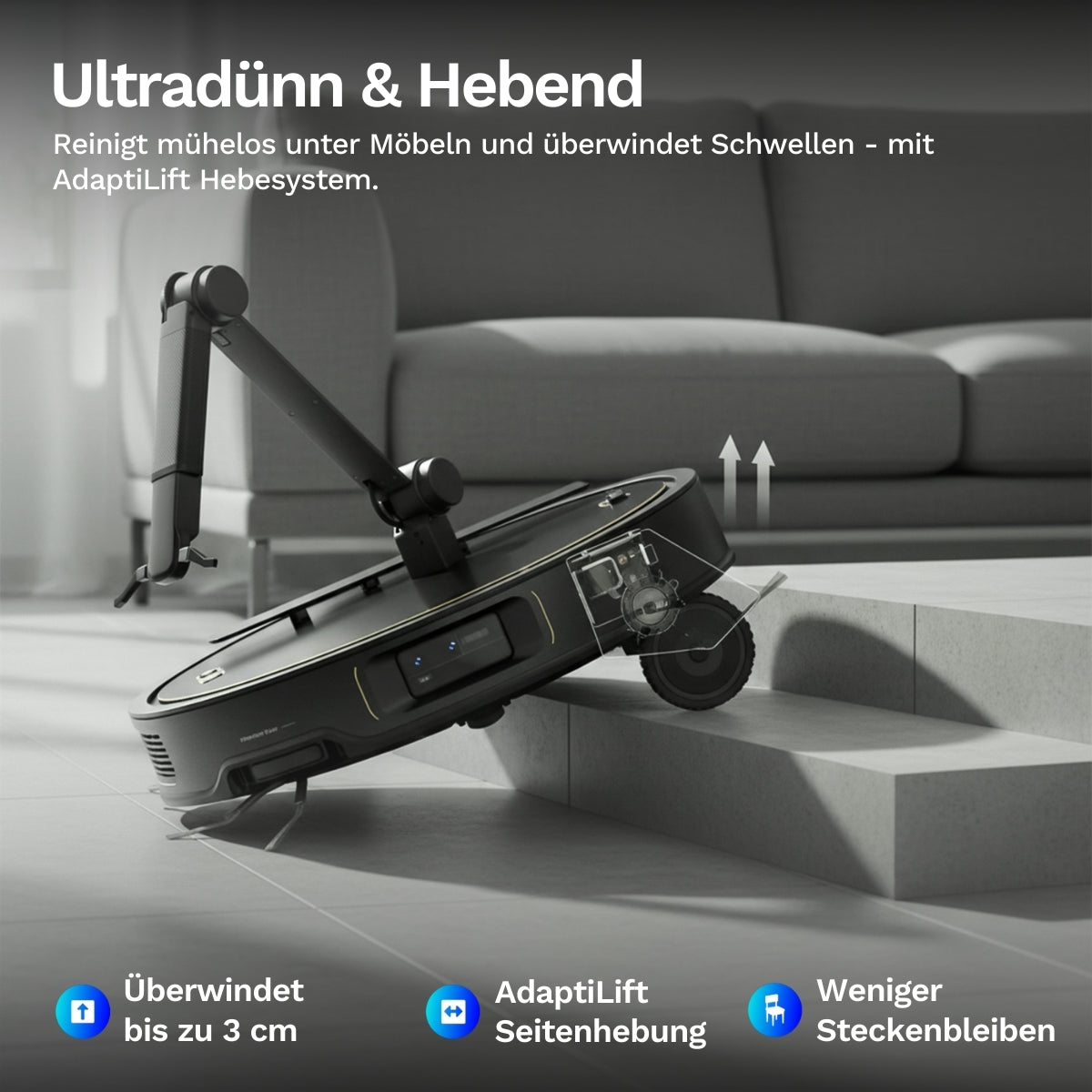 Roborock Saros Z70 - Saug und Wischroboter