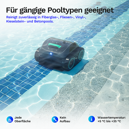 Wybotics Wybot C1 - Akku Poolroboter mit intelligenter Navigation