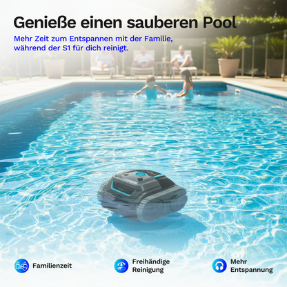 Wybotics Wybot S1 - Akku Poolroboter mit App-Steuerung & 7 Modi