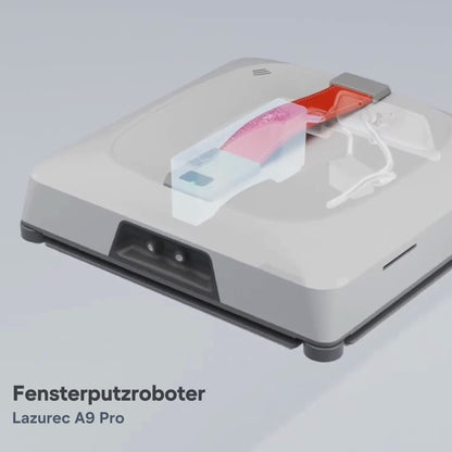 Lazurec A9 Pro Fensterputzroboter – Streifenfreie Fenster. Ganz ohne Aufwand